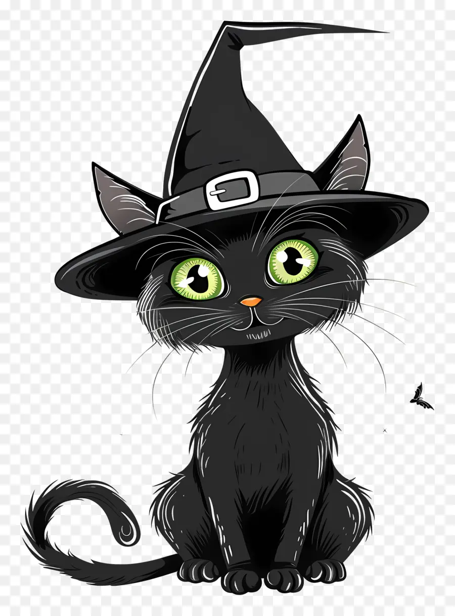 Chat D'halloween，Chat Noir PNG