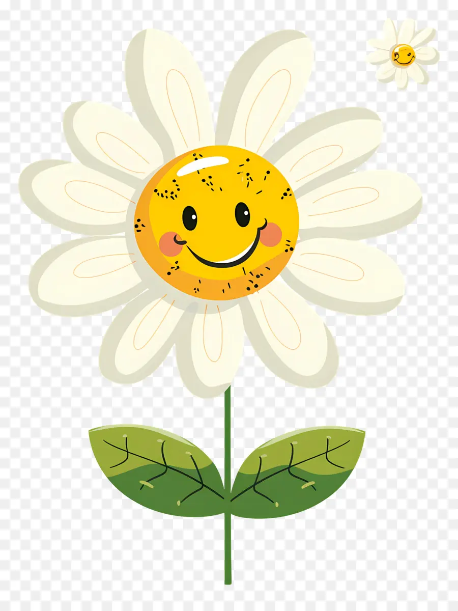 Fleur Emoji，Fleur Souriante PNG