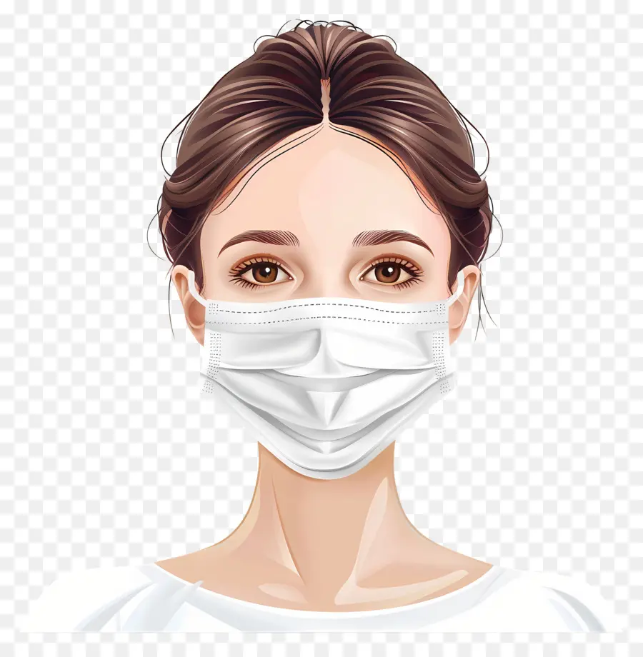 Belle Femme，Femme Avec Masque PNG