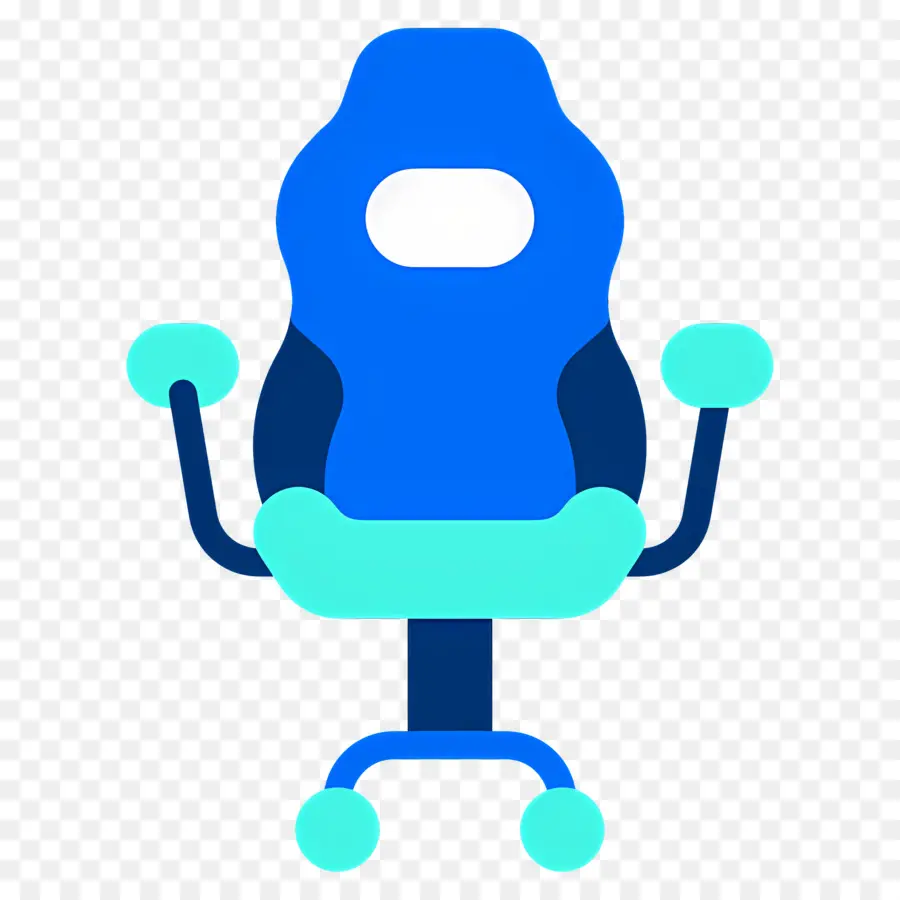 Chaise De Jeu，Chaise Bleue PNG