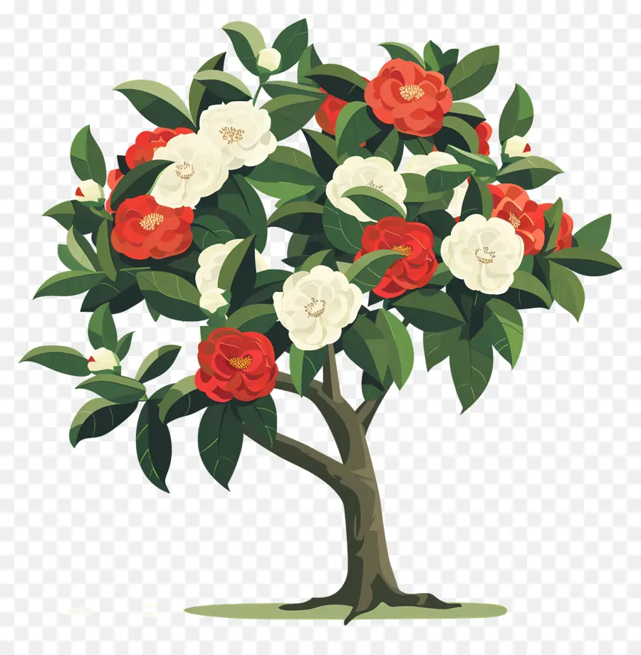 Arbre à Fleurs，Arbre En Fleurs PNG