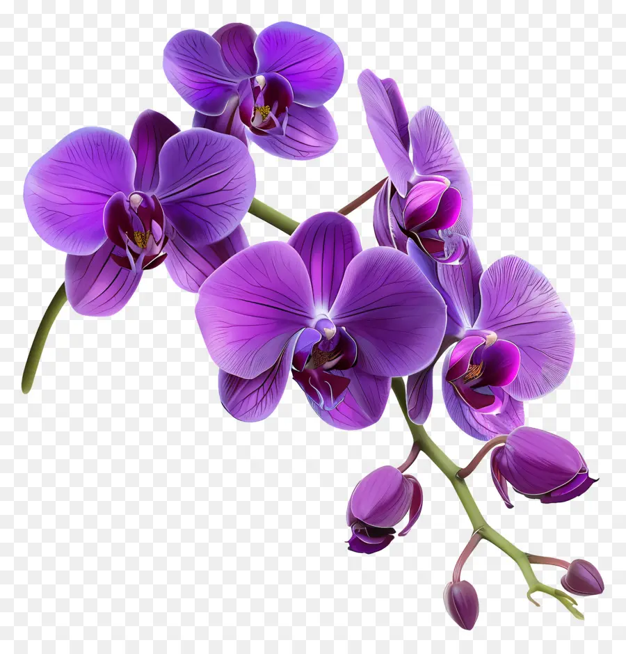 Fleur D'orchidée，Orchidée Rose PNG