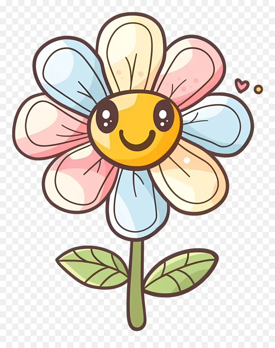 Fleur Emoji，Fleur Heureuse PNG