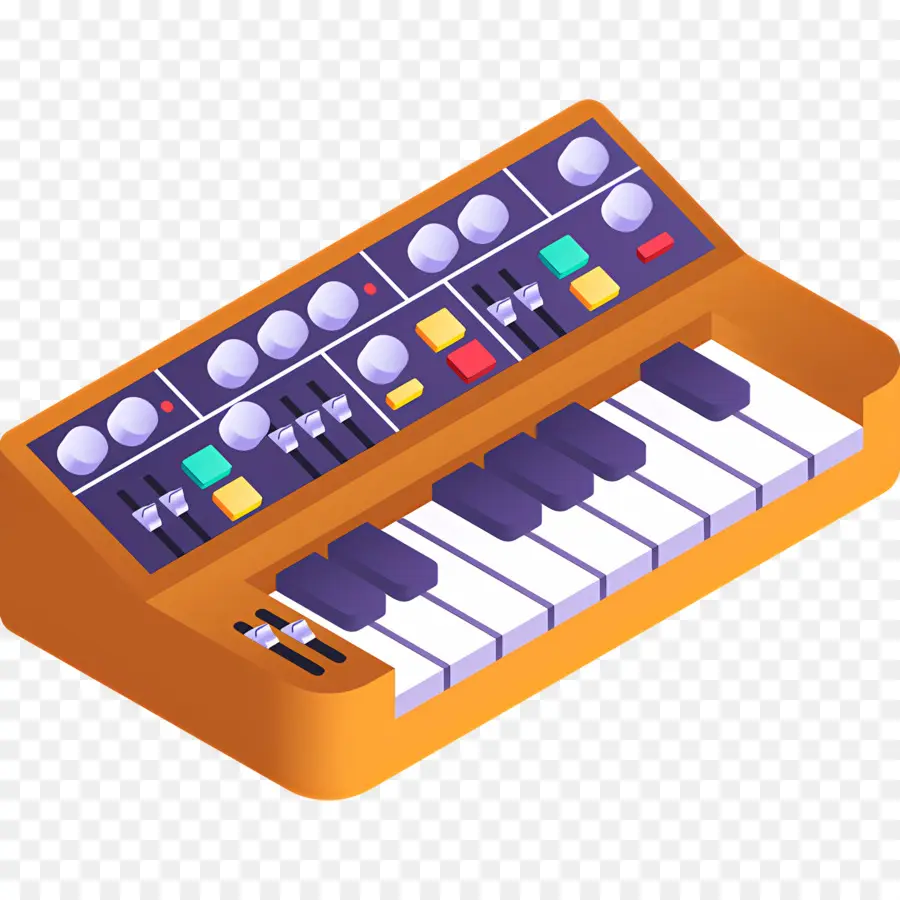 Clavier De Musique，Synthétiseur PNG