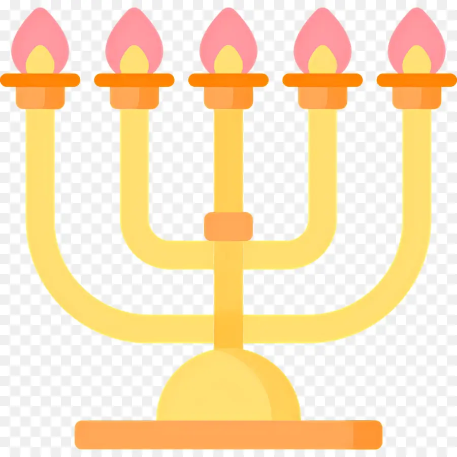 Hanoukka Menorah，Ménorah PNG