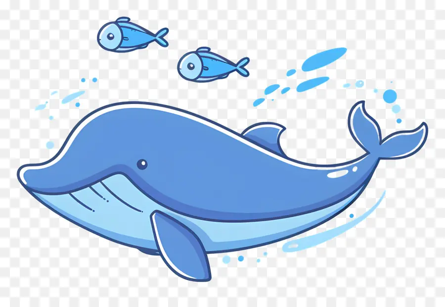 Baleine Et Poisson，Baleine PNG