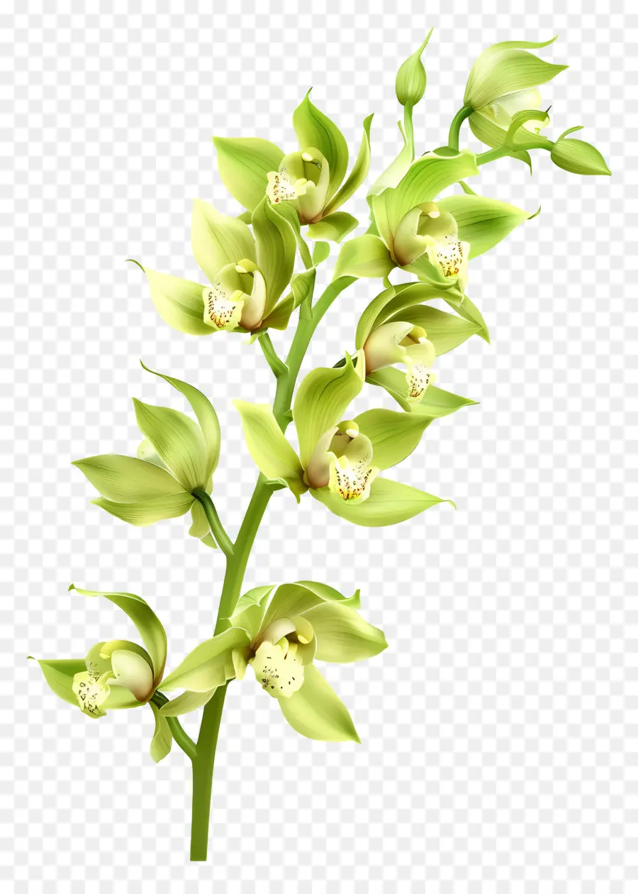 Fleur D'orchidée，Orchidée PNG