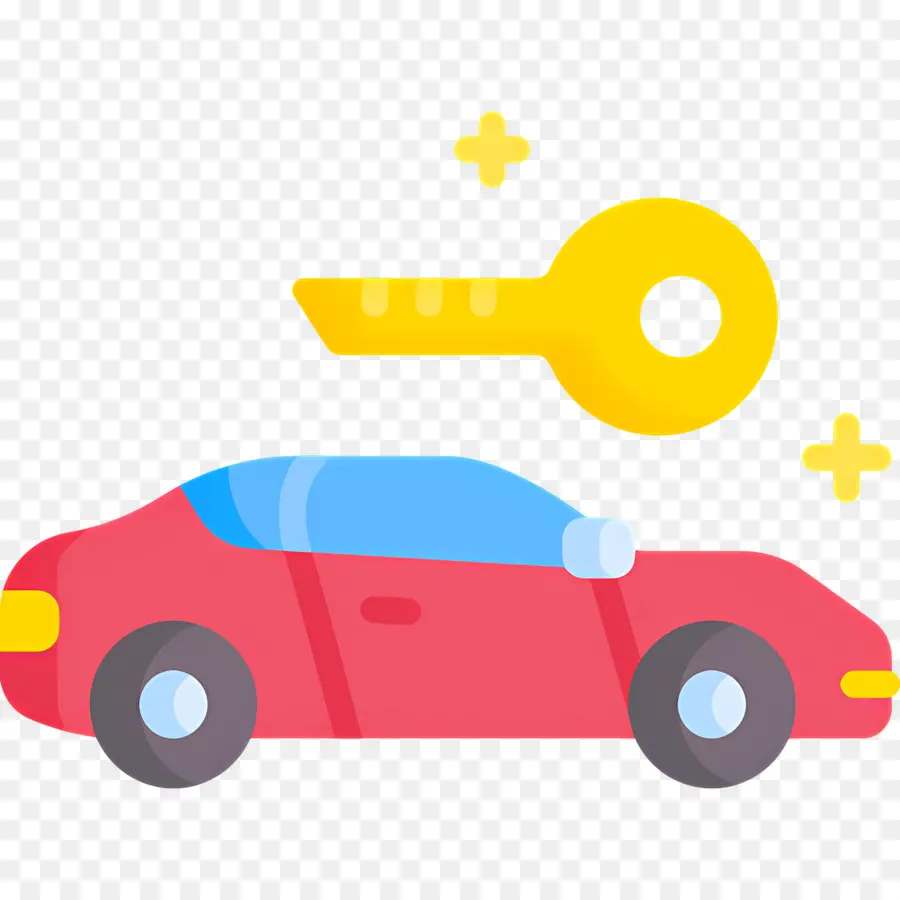 Clé De Voiture，Voiture Et Clé PNG