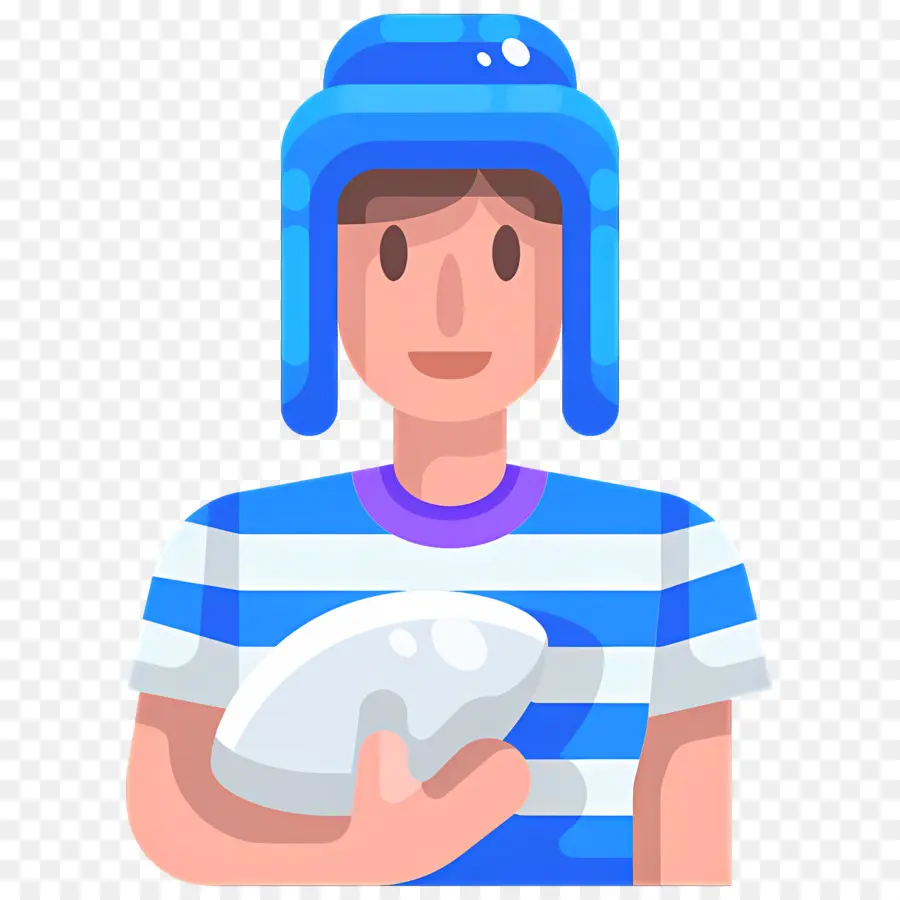 Joueur De Football Américain，Personne Avec Casque PNG