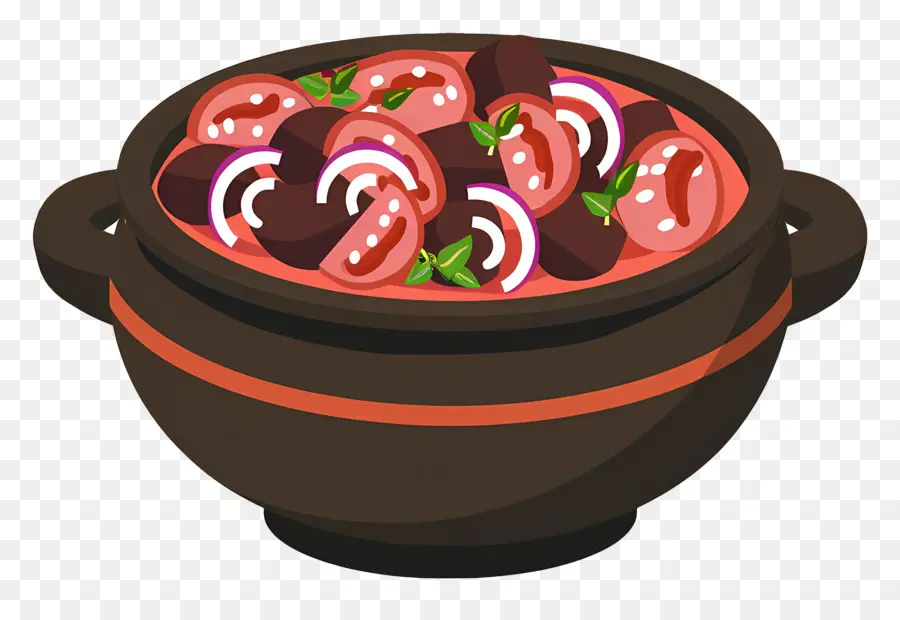 Pot En Fer，Bol De Salade PNG