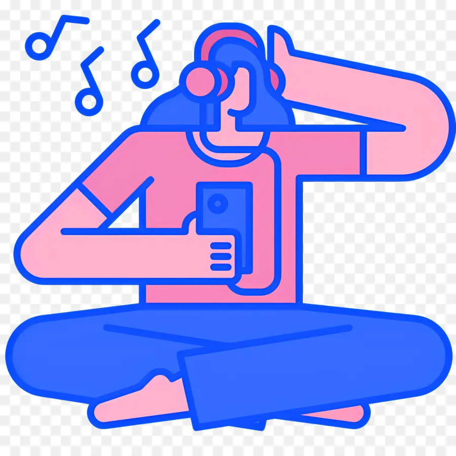 écouter De La Musique，Personne PNG