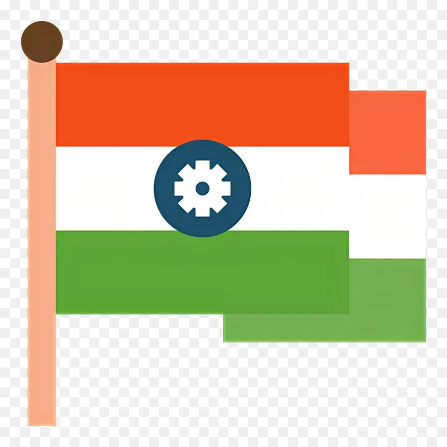 Drapeau De L'inde，Drapeau Indien PNG