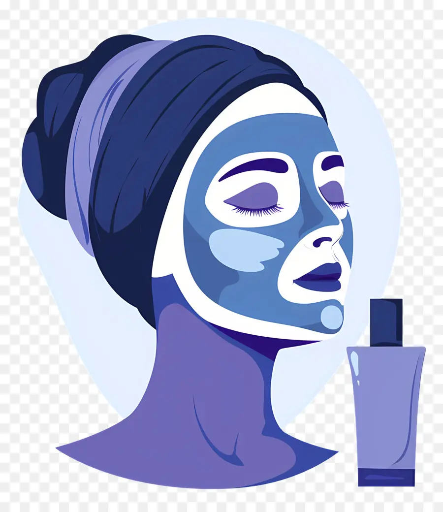 Masque Facial Spa，Masque Facial PNG