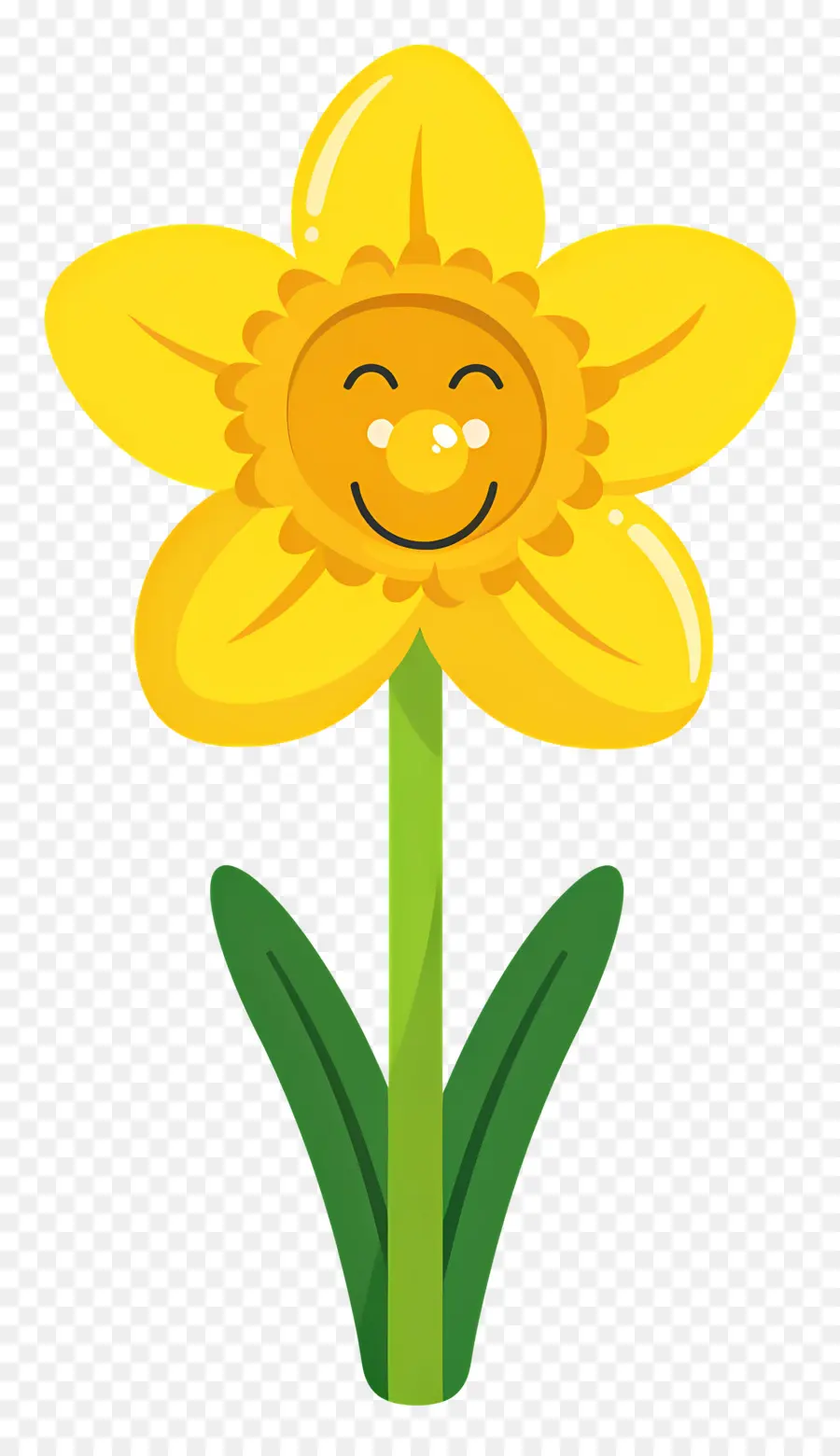 Fleur Emoji，Fleur Souriante PNG