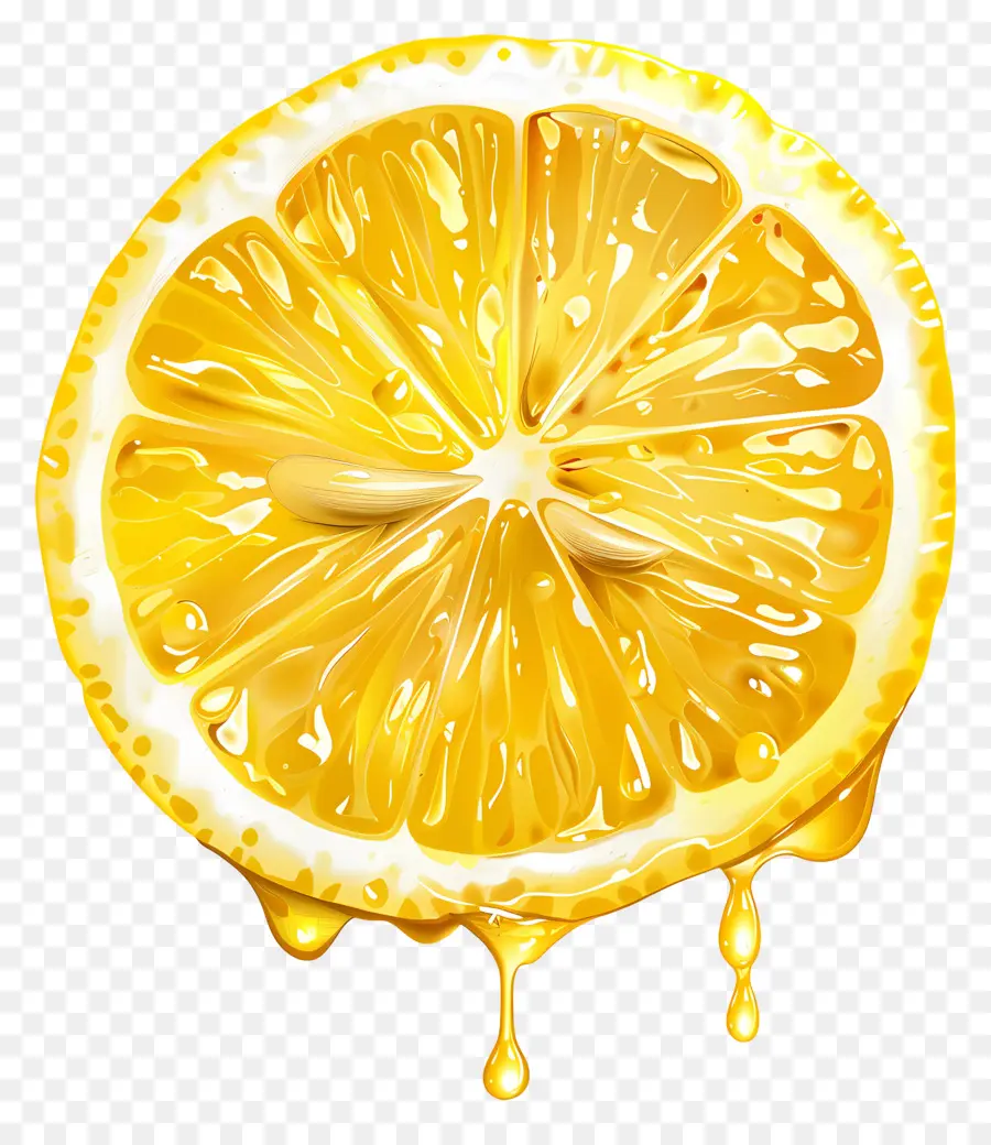 Tranche De Citron，Citron PNG