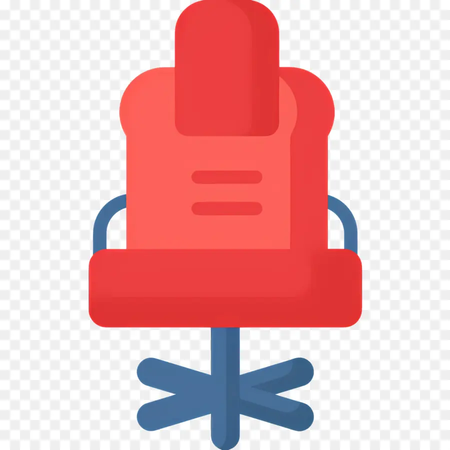 Chaise De Jeu，Chaise De Bureau Rouge PNG