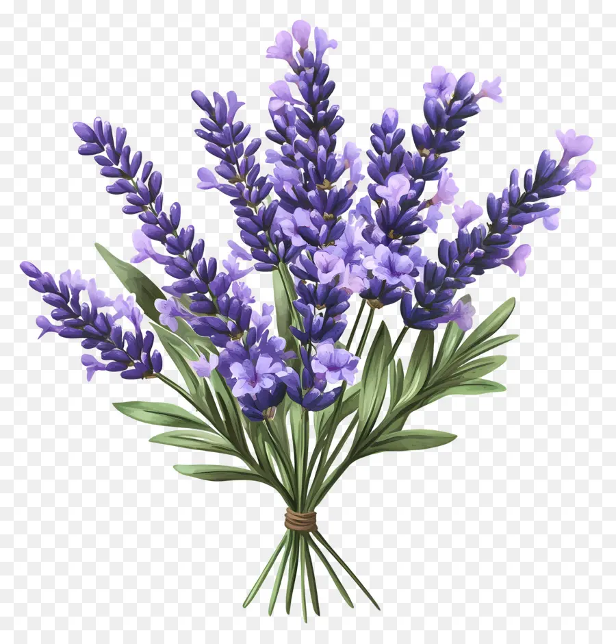 Bouquet De Lavande，Lavande PNG