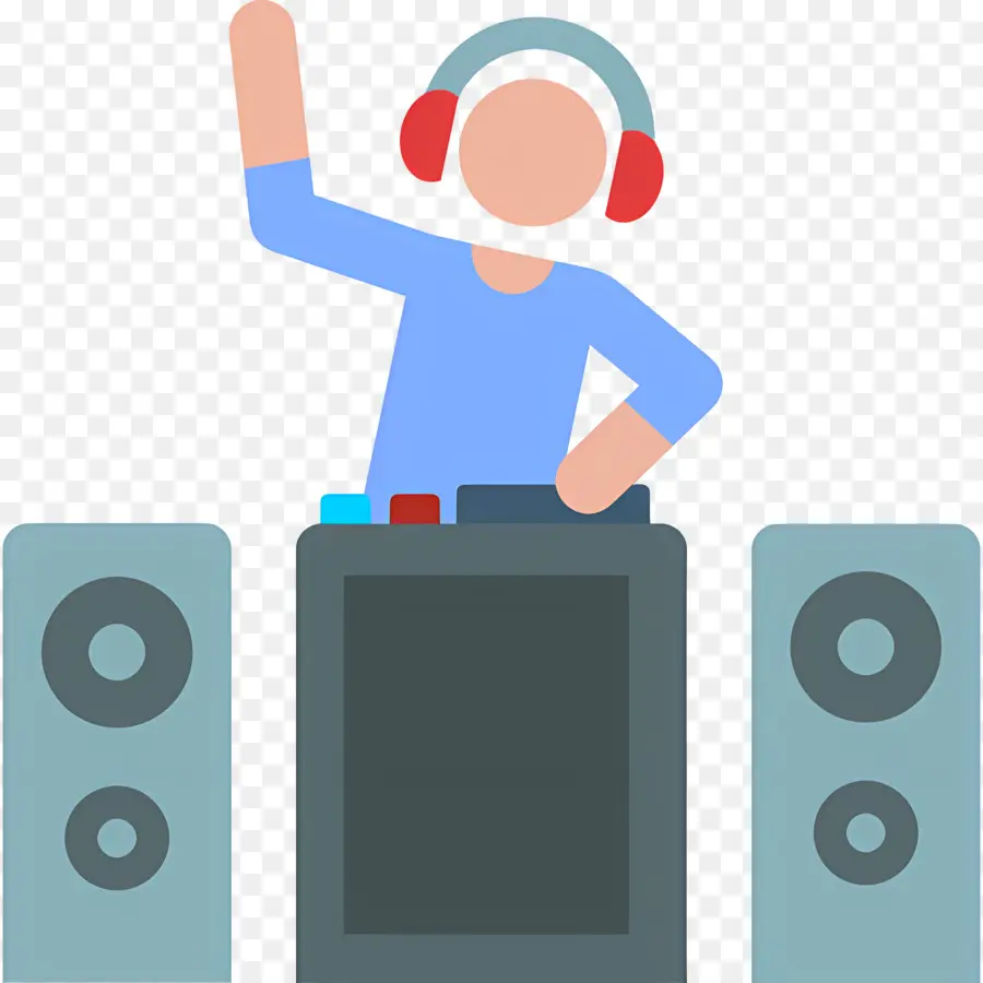 Musique Dj，Dj à La Platine PNG