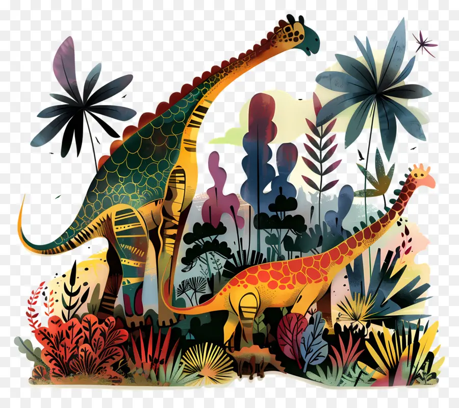 Fond Naturel，Dinosaures PNG