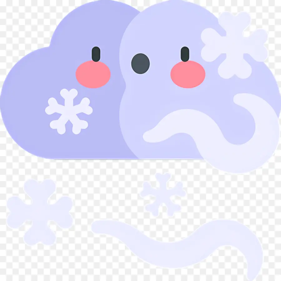 Temps Enneigé，Nuage De Neige PNG