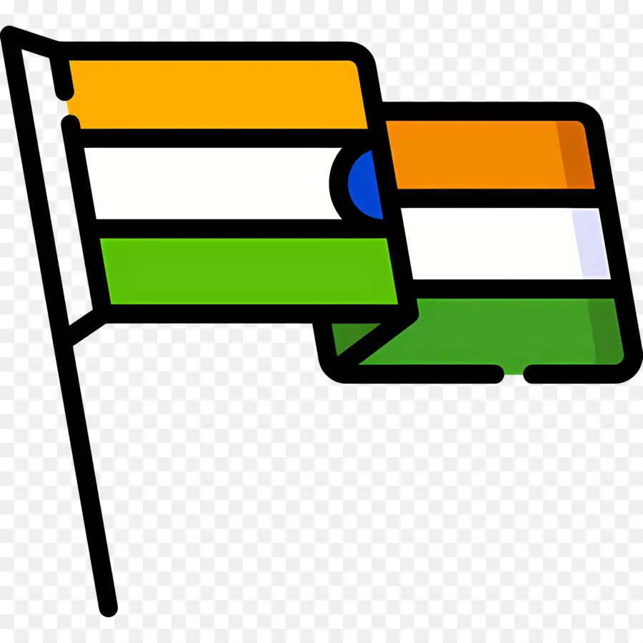 Drapeau De L'inde，Drapeau PNG