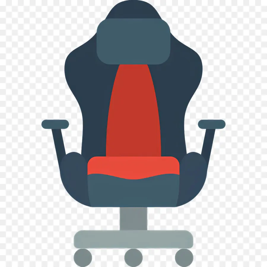 Chaise De Jeu，Chaise De Bureau Bleue PNG