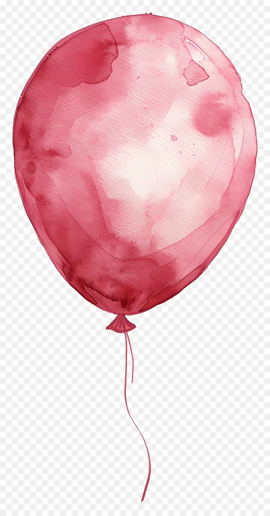 Ballon Unique，Ballon Rouge PNG