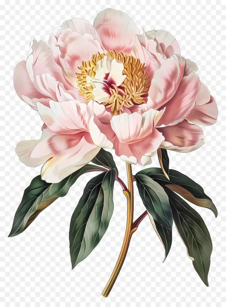 Fleur De Pivoine，Pivoine PNG