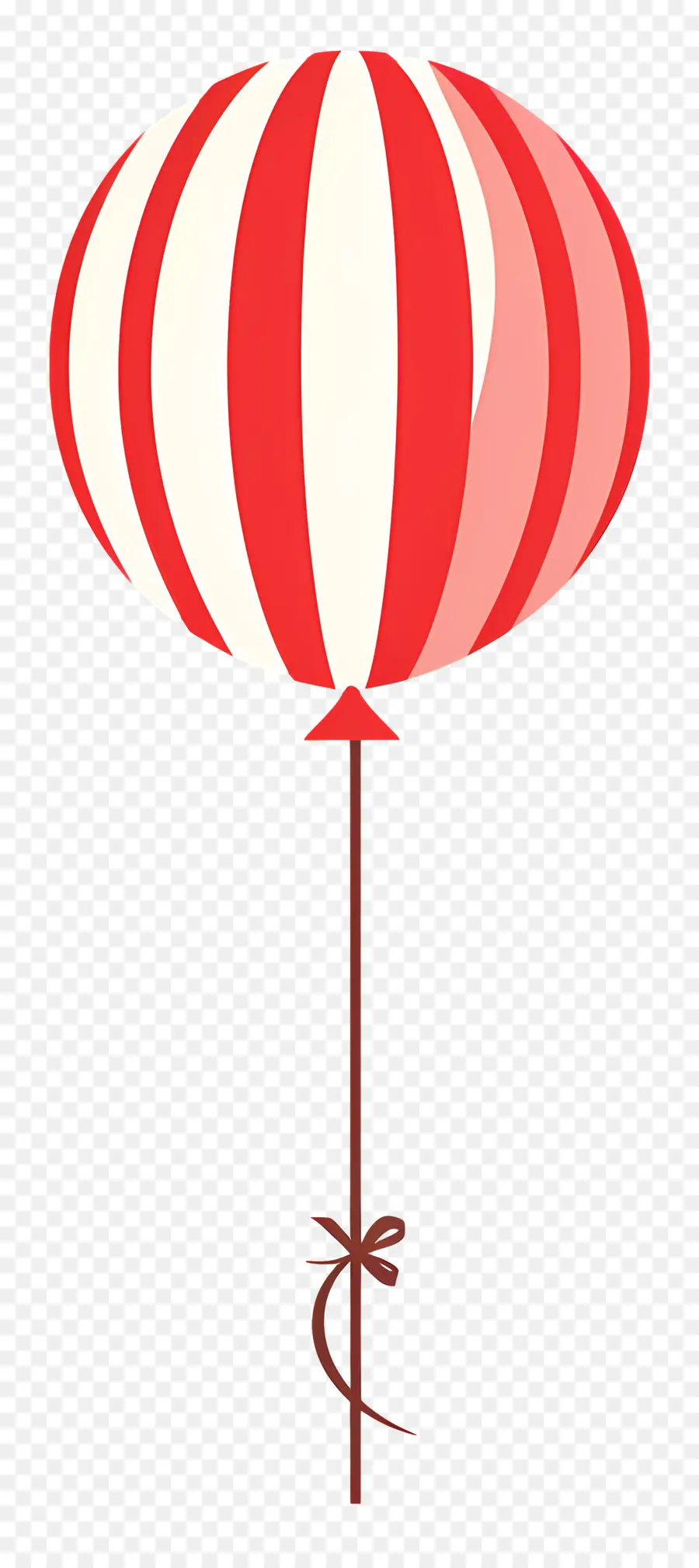 Ballon Unique，Ballon Rayé PNG