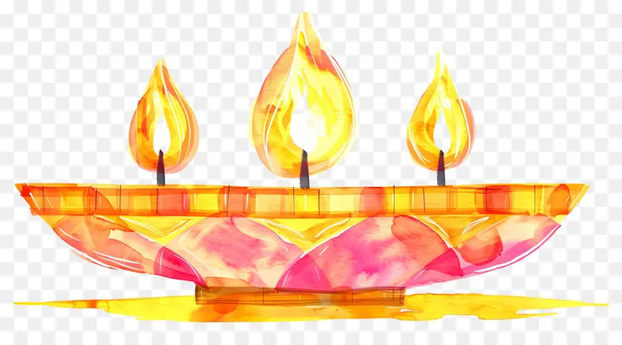 Diwali Diya，Diya PNG