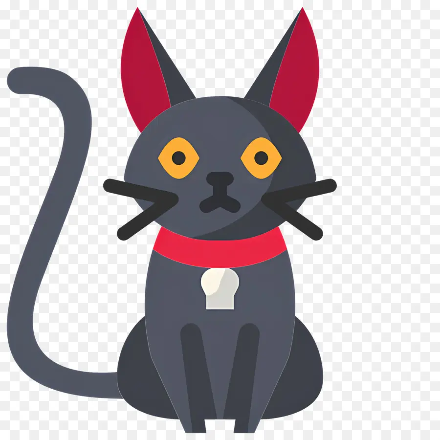 Chat D'halloween，Chat Noir PNG