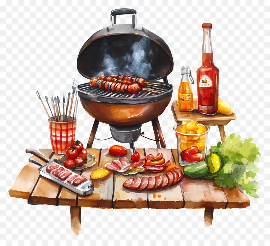 Un Barbecue，Barbecue PNG