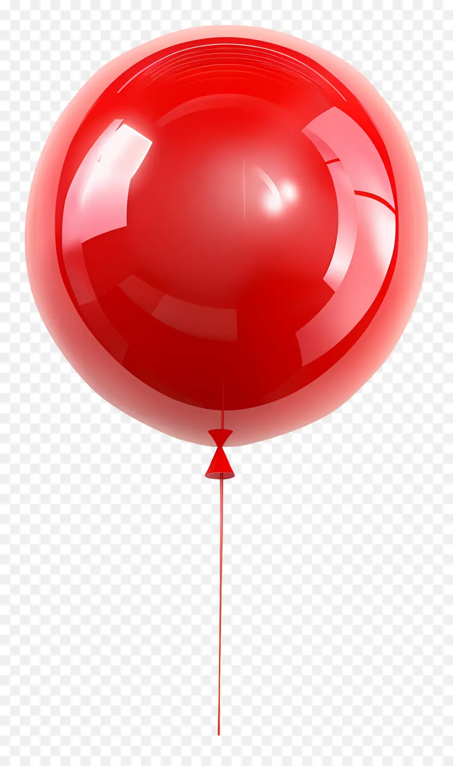 Ballon Unique，Ballon Rouge PNG