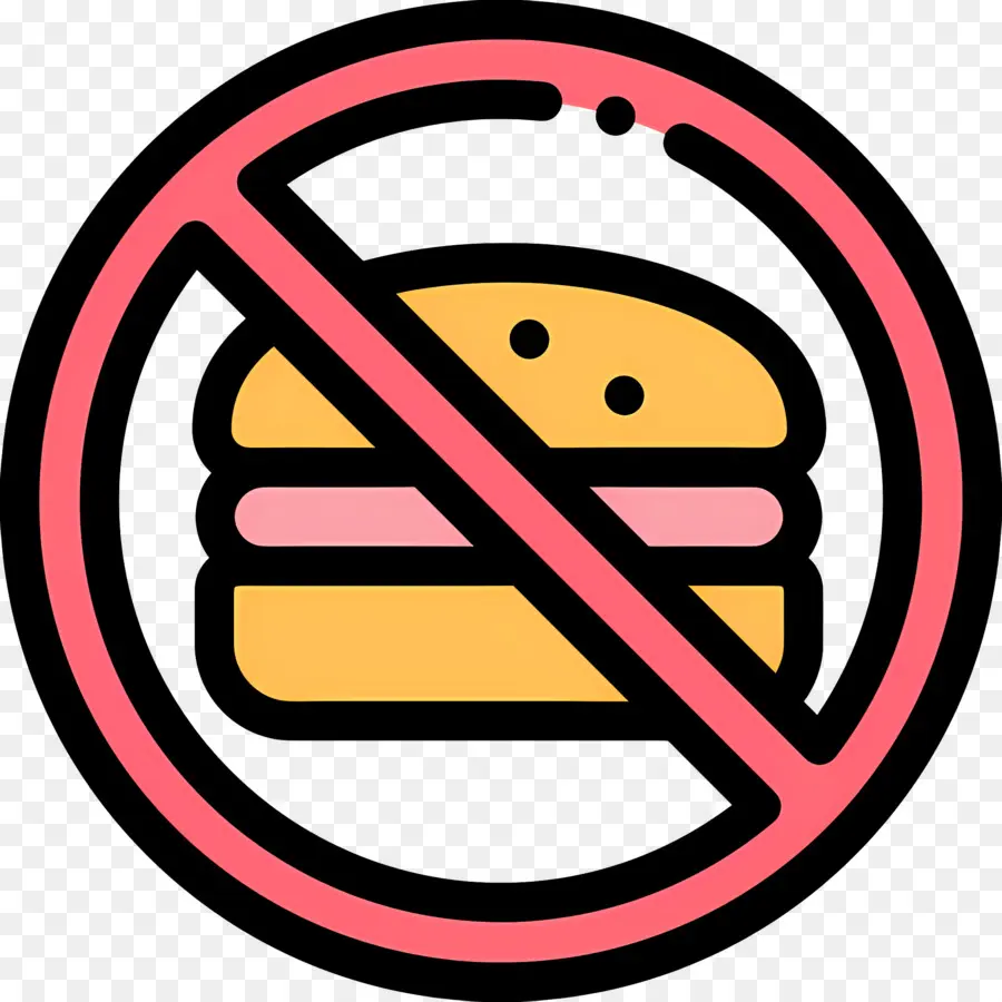 Pas De Nourriture，Pas De Hamburger PNG