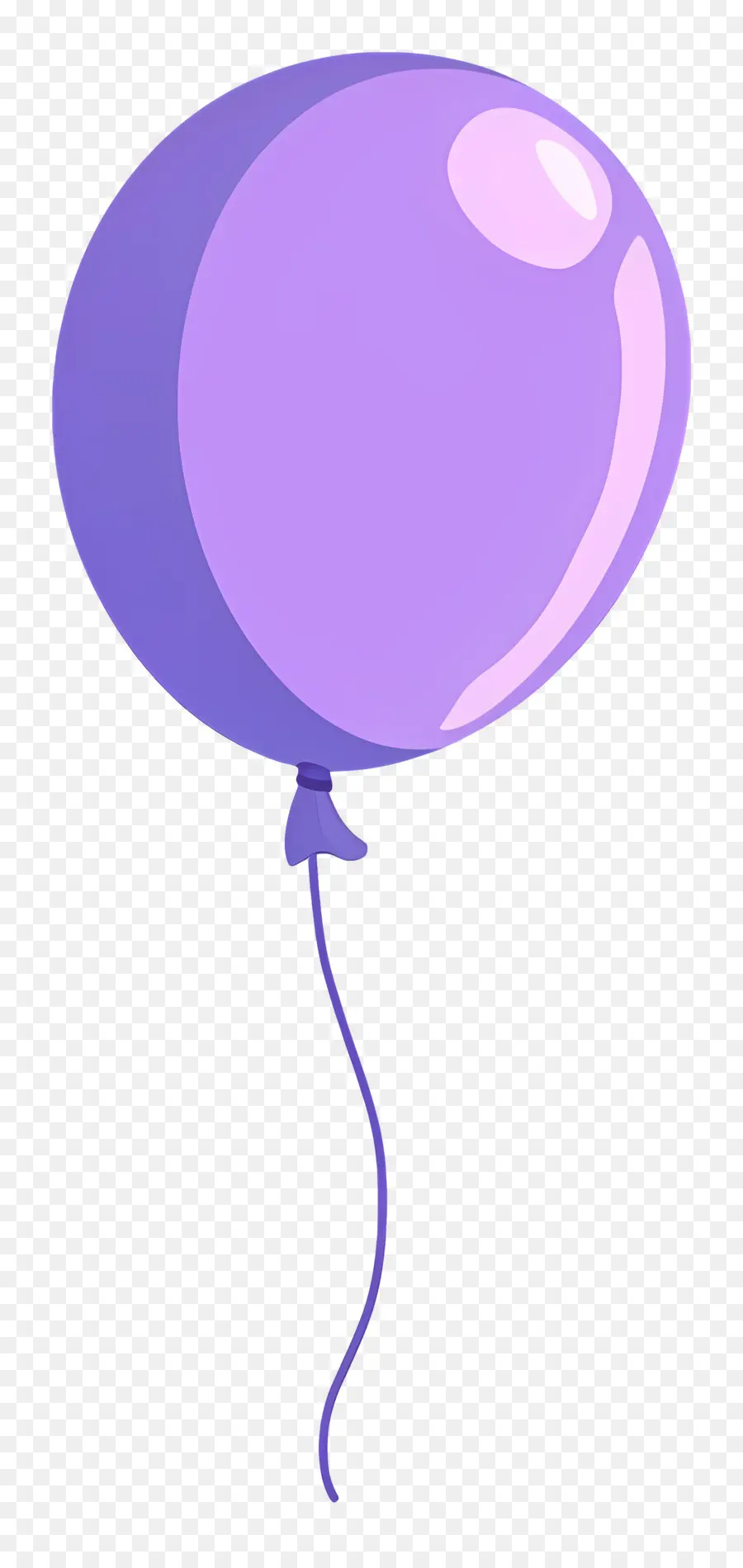 Ballon Unique，Ballon Violet PNG