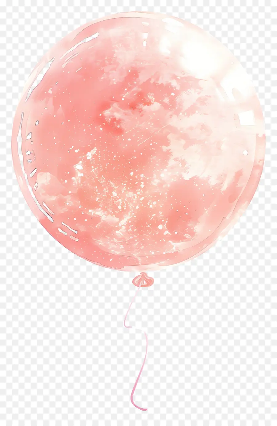 Ballon Unique，Ballon Rouge PNG