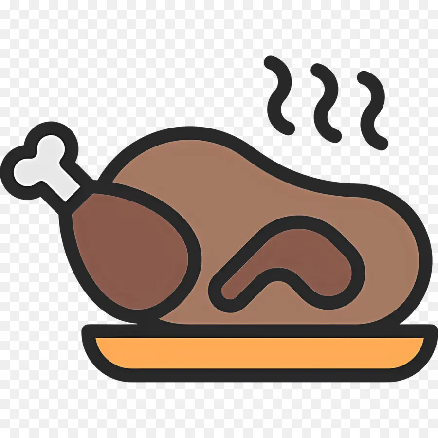 Nourriture Pour Poulet，Dinde Rôtie PNG