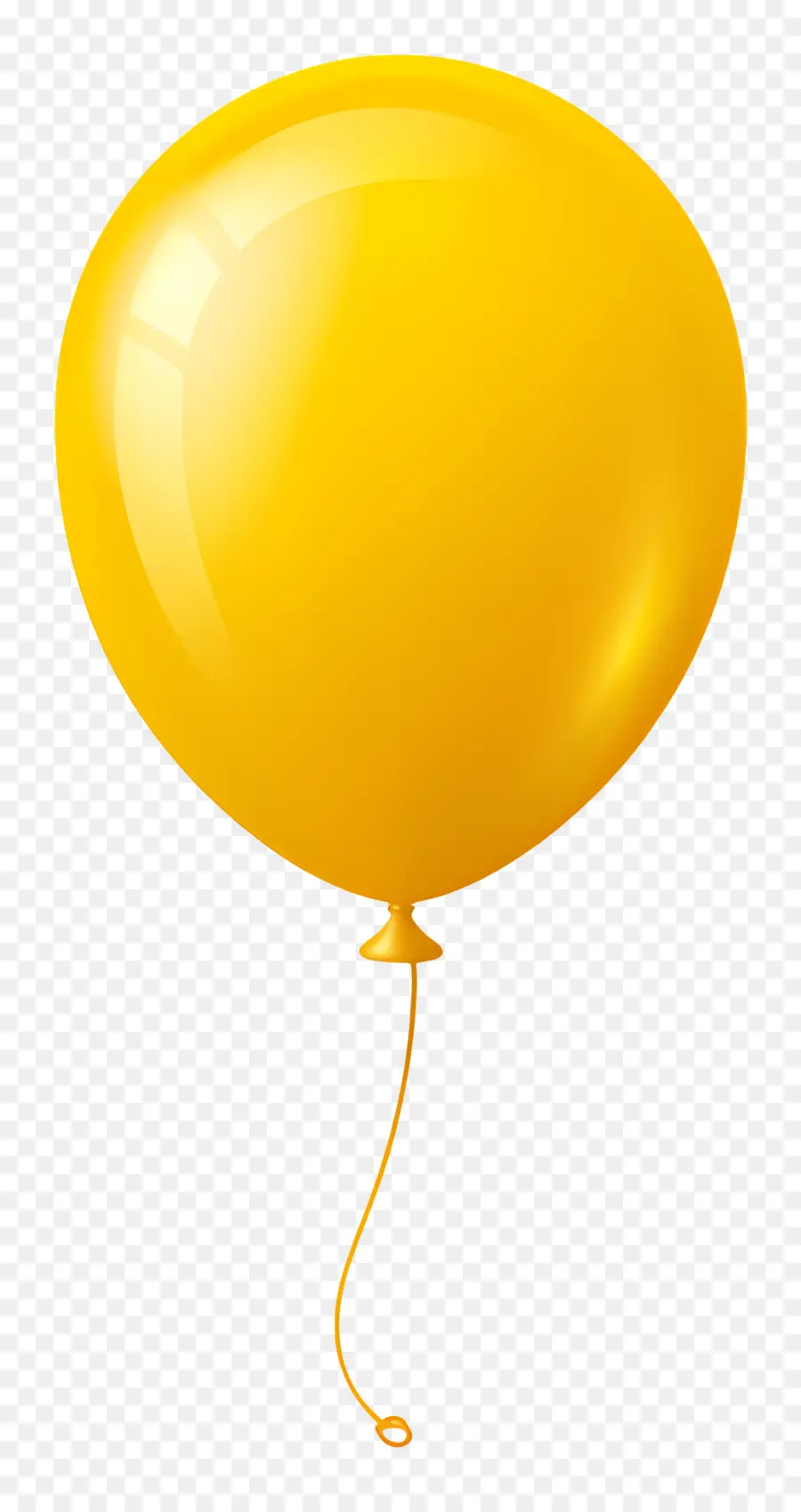 Ballon Unique，Ballon Jaune PNG