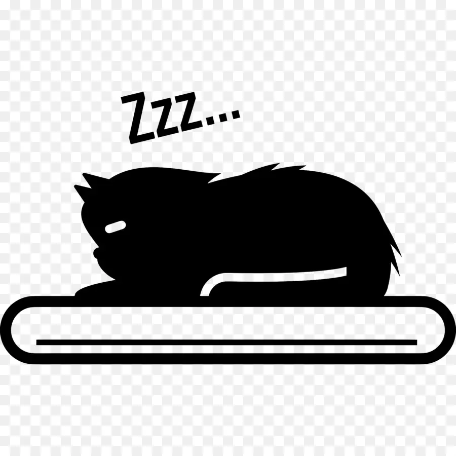 Chat Endormi，Dormir PNG