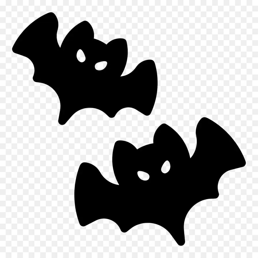 Chauve Souris D'halloween，Chauves Souris Noires PNG