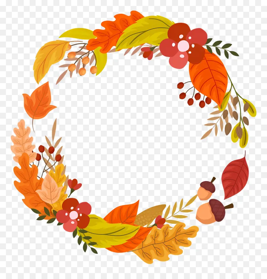 Couronne D'automne，Citrouilles PNG