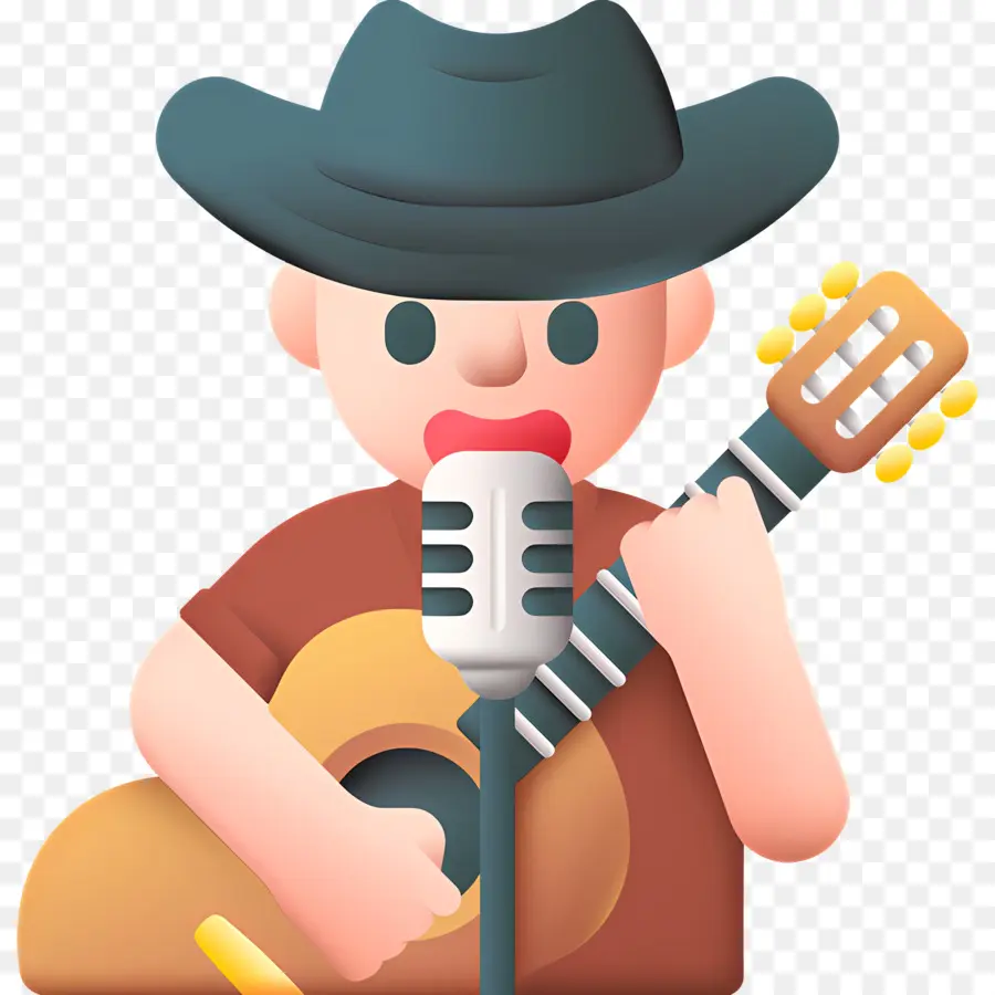 Musique Country，Musicien PNG