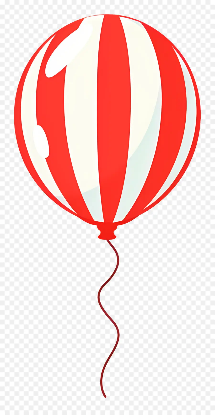 Ballon Unique，Ballon Rayé PNG