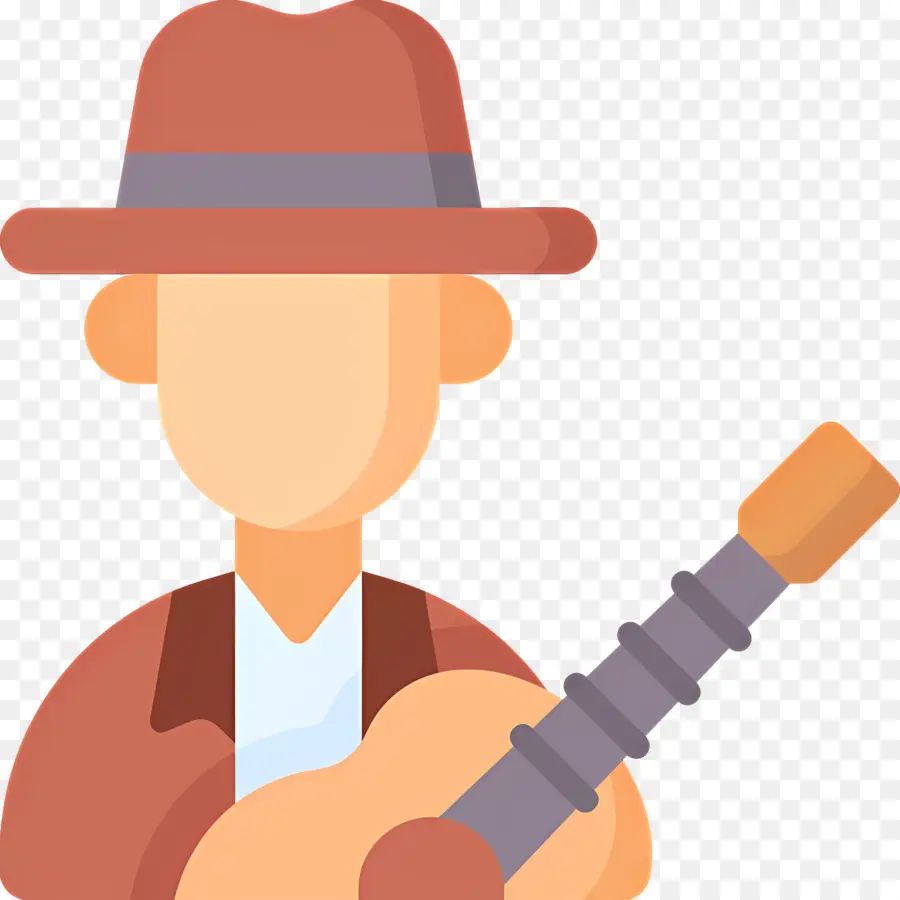 Musique Country，Personne Avec Guitare PNG