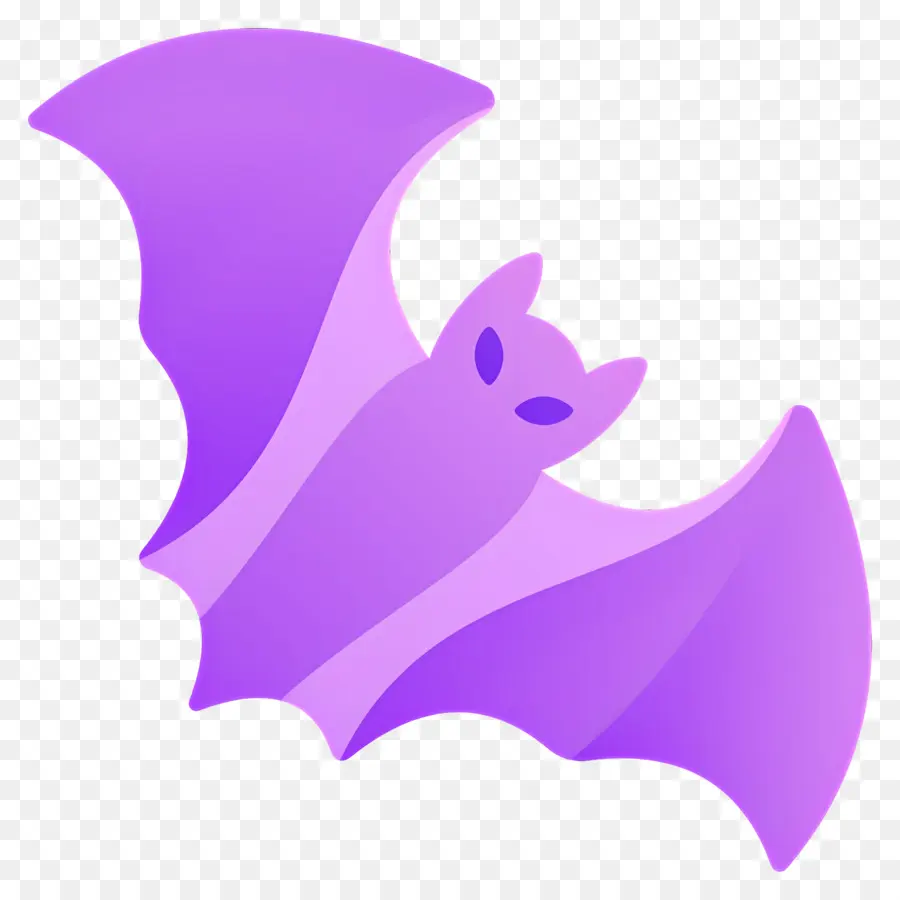 Chauve Souris D'halloween，Chauve Souris Violette PNG