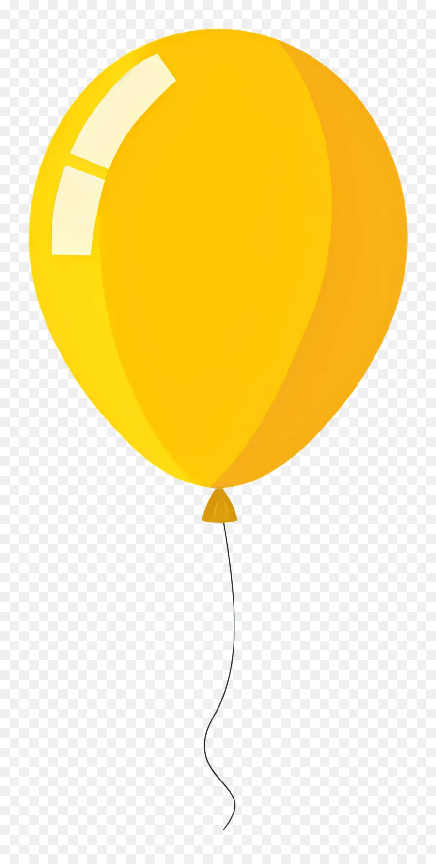 Ballon Unique，Ballon Orange PNG