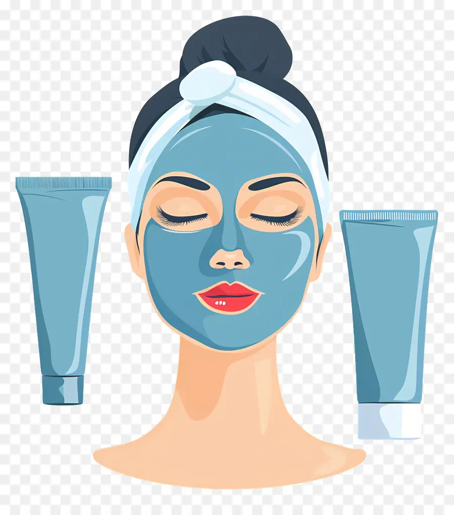 Masque Facial Spa，Masque Facial PNG