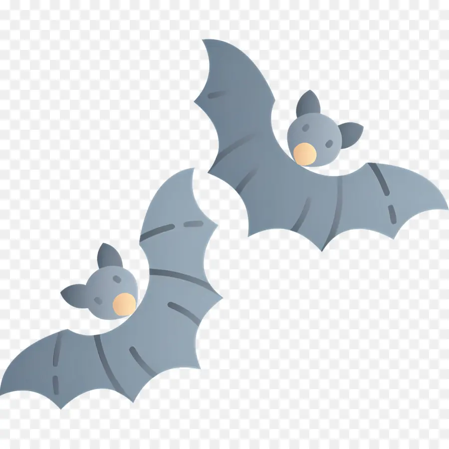 Chauve Souris D'halloween，Chauves Souris Grises PNG