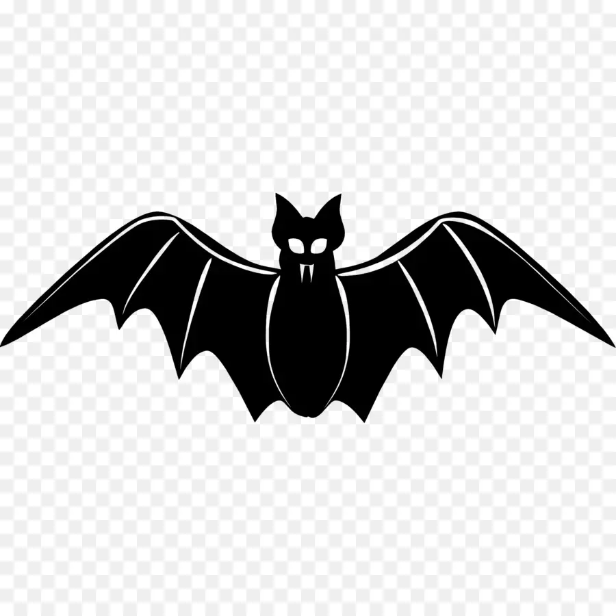 Chauve Souris D'halloween，Silhouette De Chauve Souris PNG