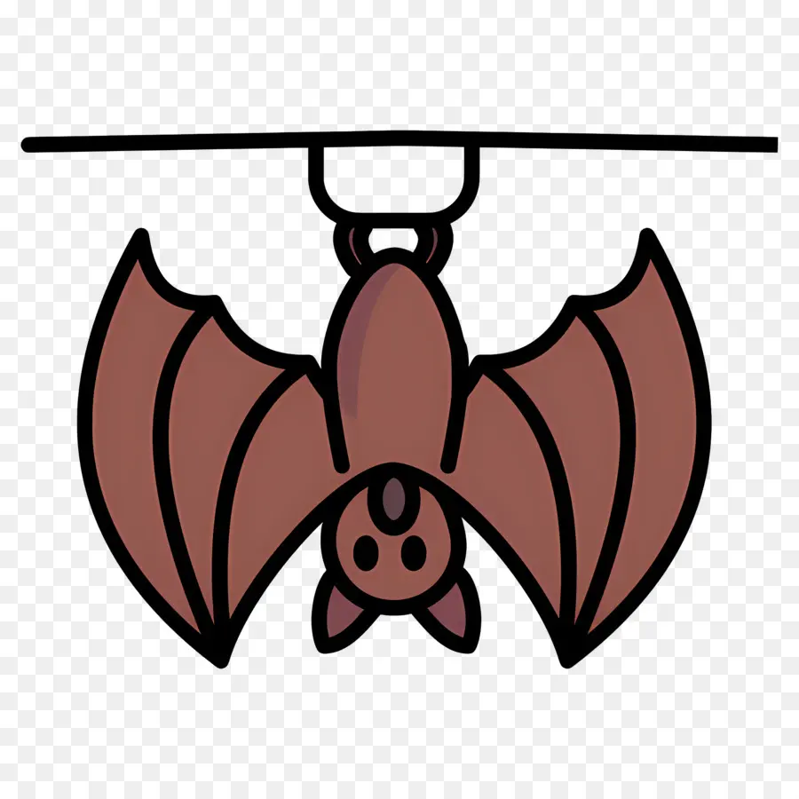 Chauve Souris D'halloween，Chauve Souris Suspendue PNG